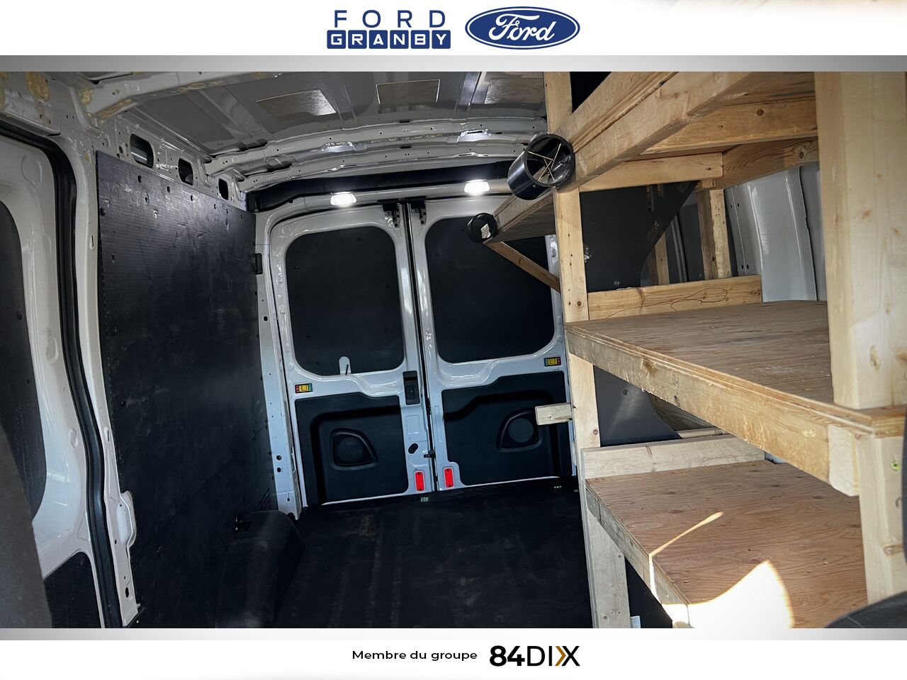 2019 Ford Transit fourgon utilitaire White Granby - photo #11