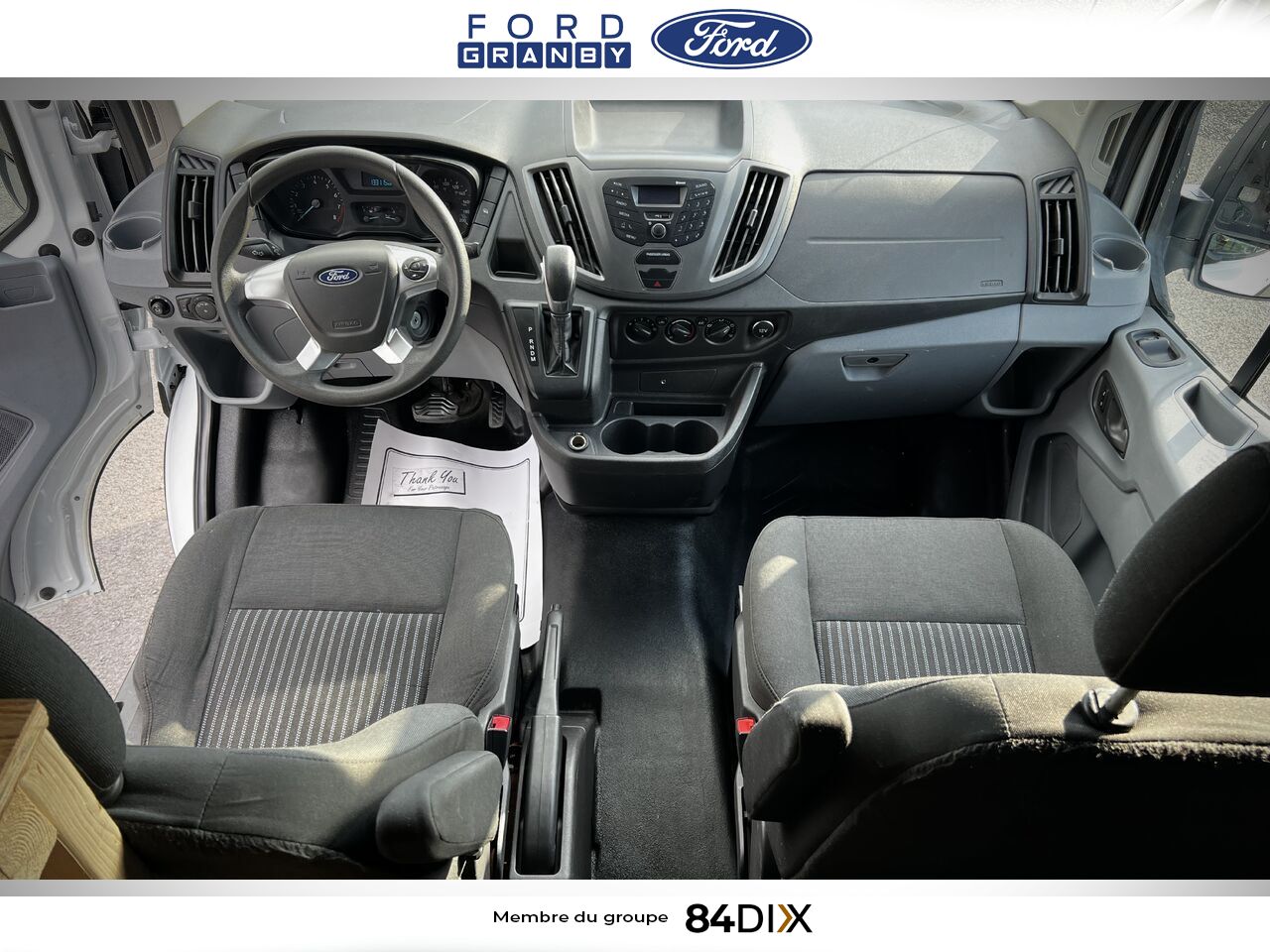 2019 Ford Transit fourgon utilitaire White Granby - photo #12