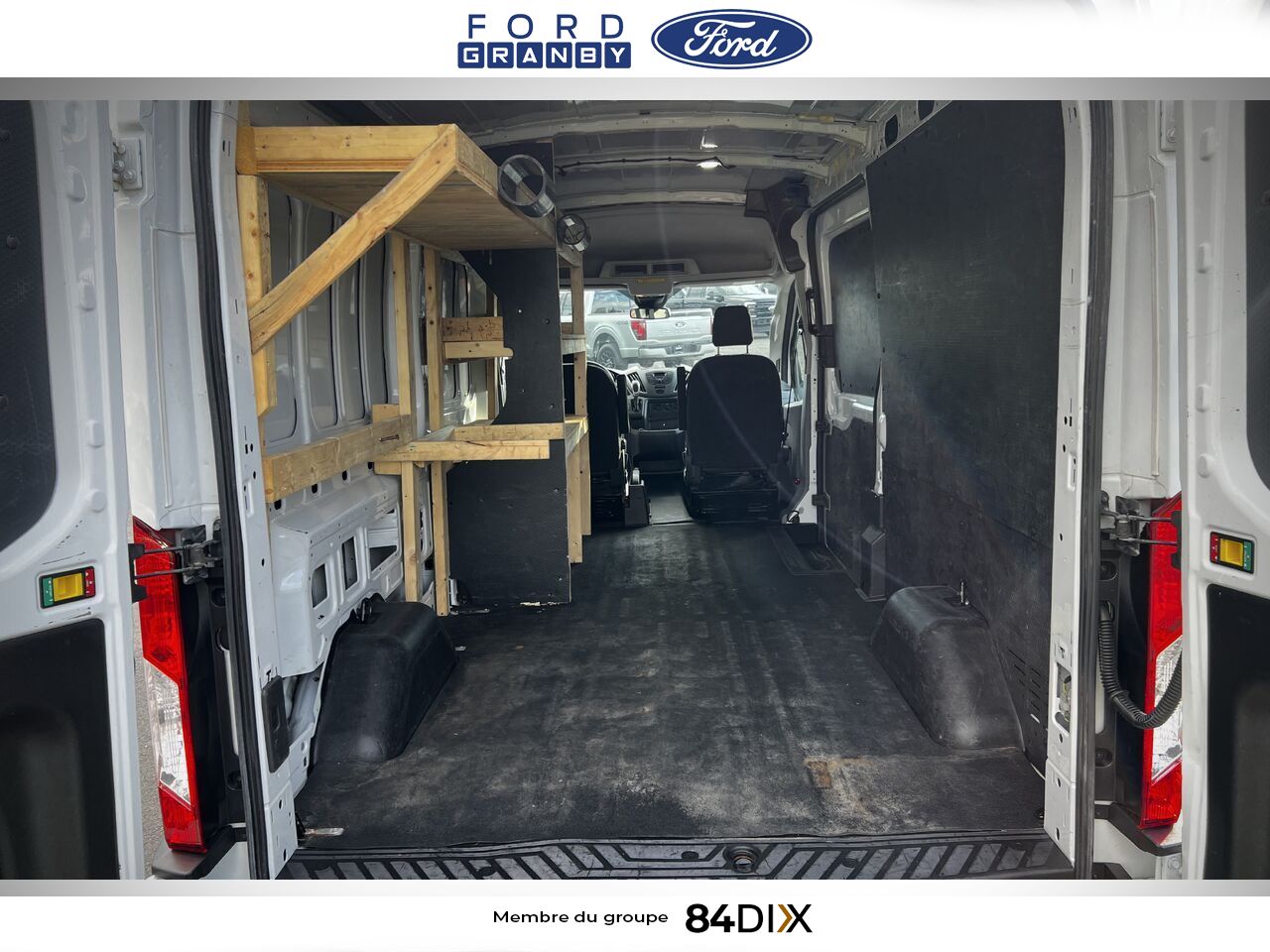2019 Ford Transit fourgon utilitaire White Granby - photo #13