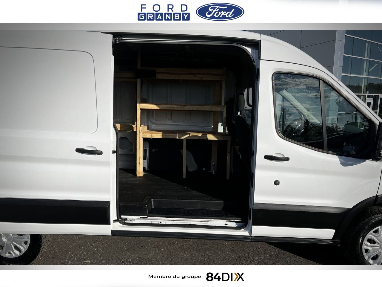 2019 Ford Transit fourgon utilitaire White Granby - photo #14