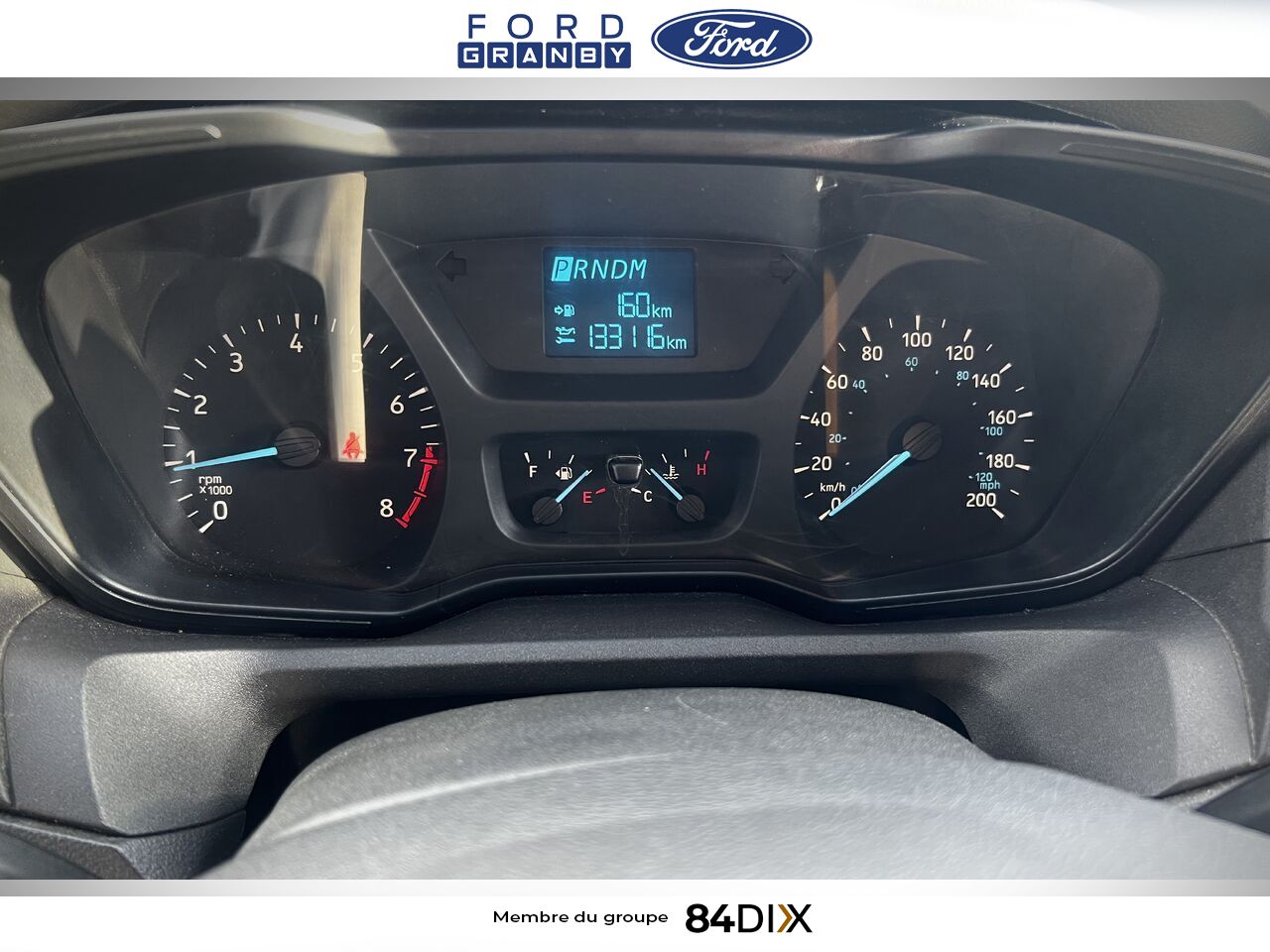2019 Ford Transit fourgon utilitaire White Granby - photo #16