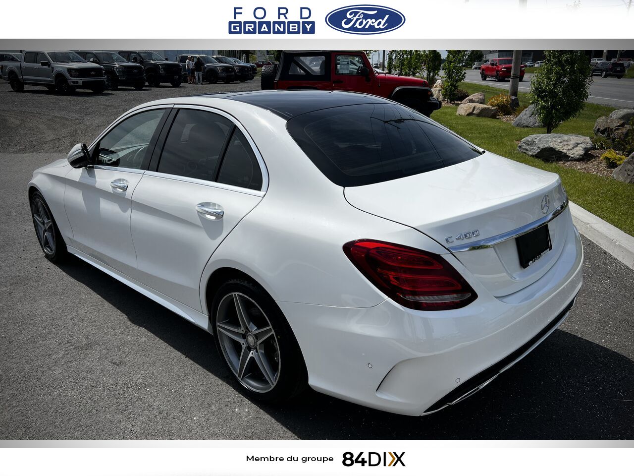 Mercedes-Benz Classe-C 2015 Blanc Granby - photo #6