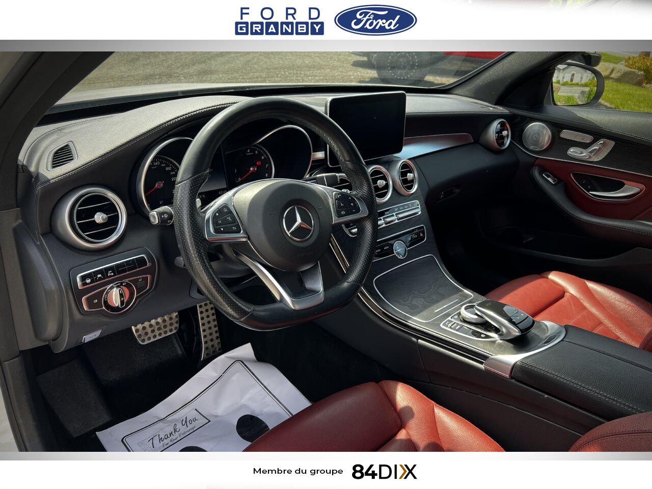 Mercedes-Benz Classe-C 2015 Blanc Granby - photo #16