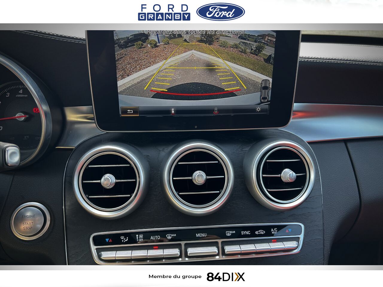 Mercedes-Benz Classe-C 2015 Blanc Granby - photo #22