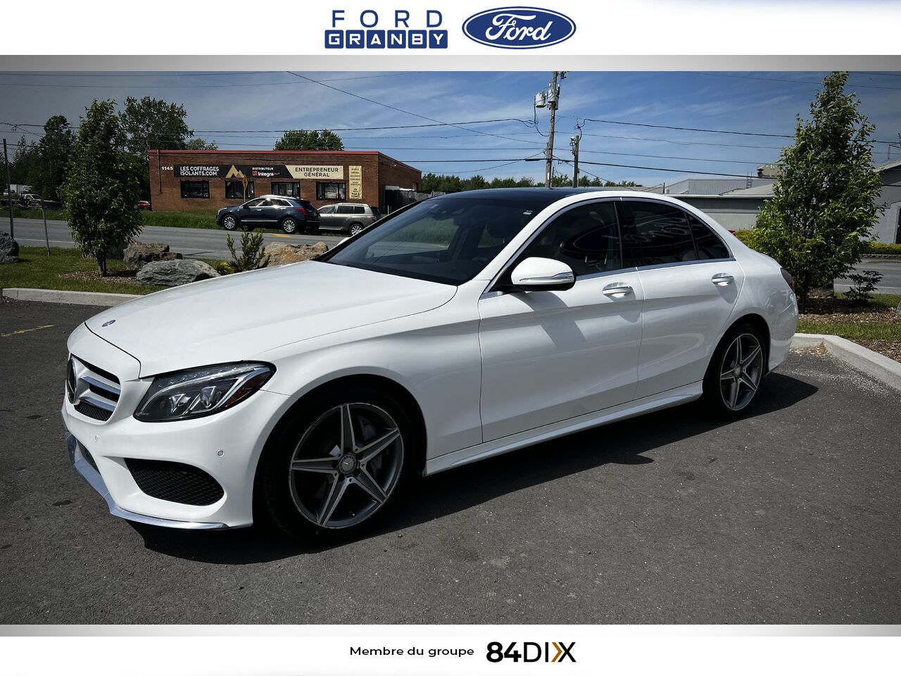 Mercedes-Benz Classe-C 2015 Blanc Granby - photo #10