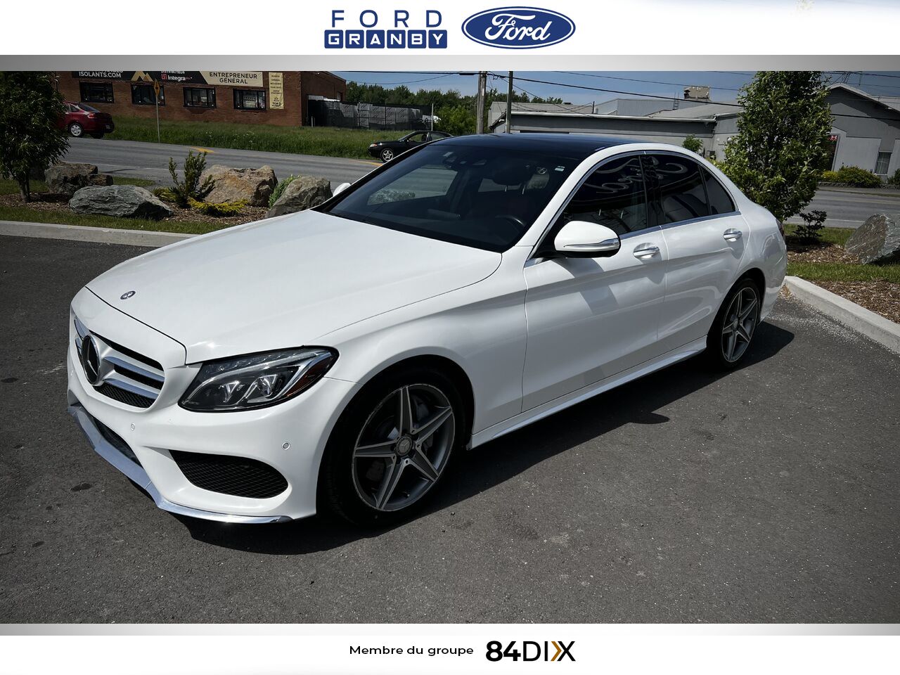 Mercedes-Benz Classe-C 2015 Blanc Granby - photo #11