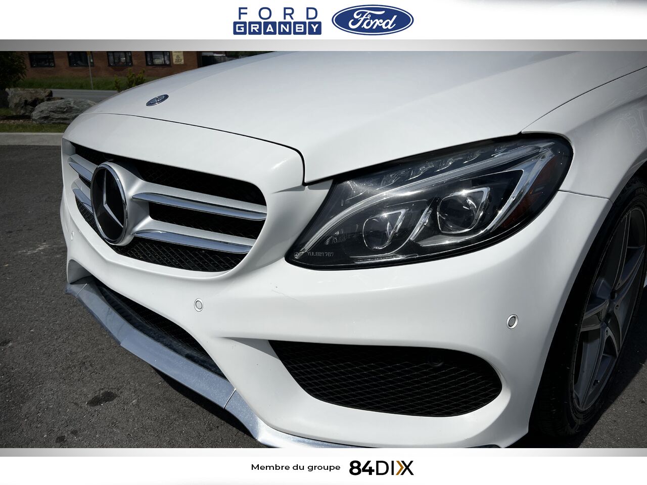 Mercedes-Benz Classe-C 2015 Blanc Granby - photo #12