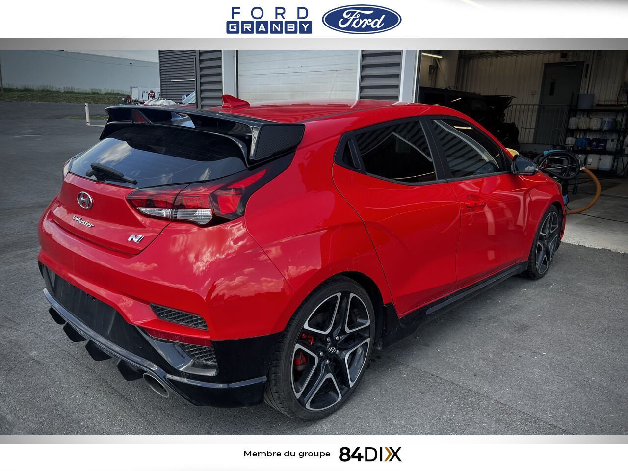 Hyundai Veloster N 2022 Rouge Granby - photo #1