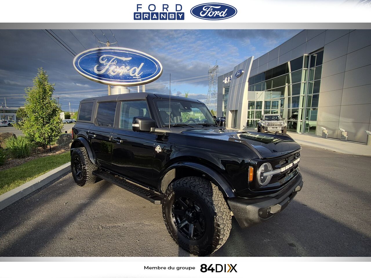 2022 Ford Bronco Black Granby - photo #0
