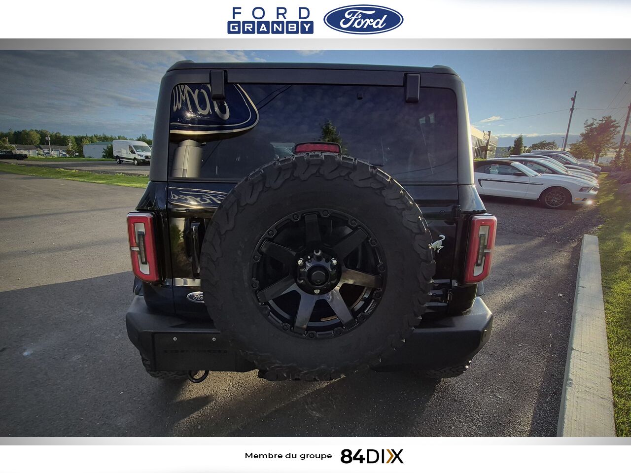 2022 Ford Bronco Black Granby - photo #5