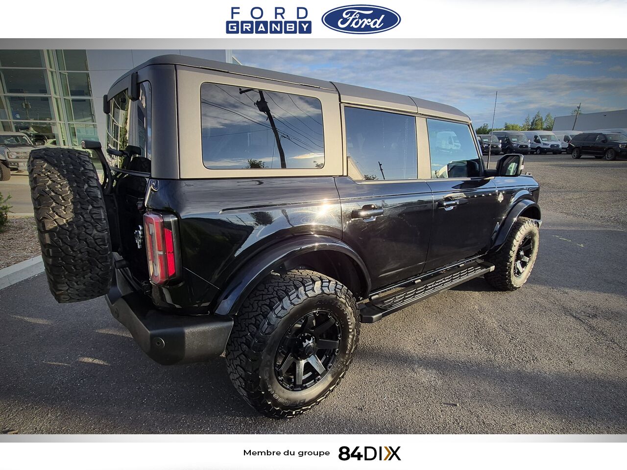 2022 Ford Bronco Black Granby - photo #6