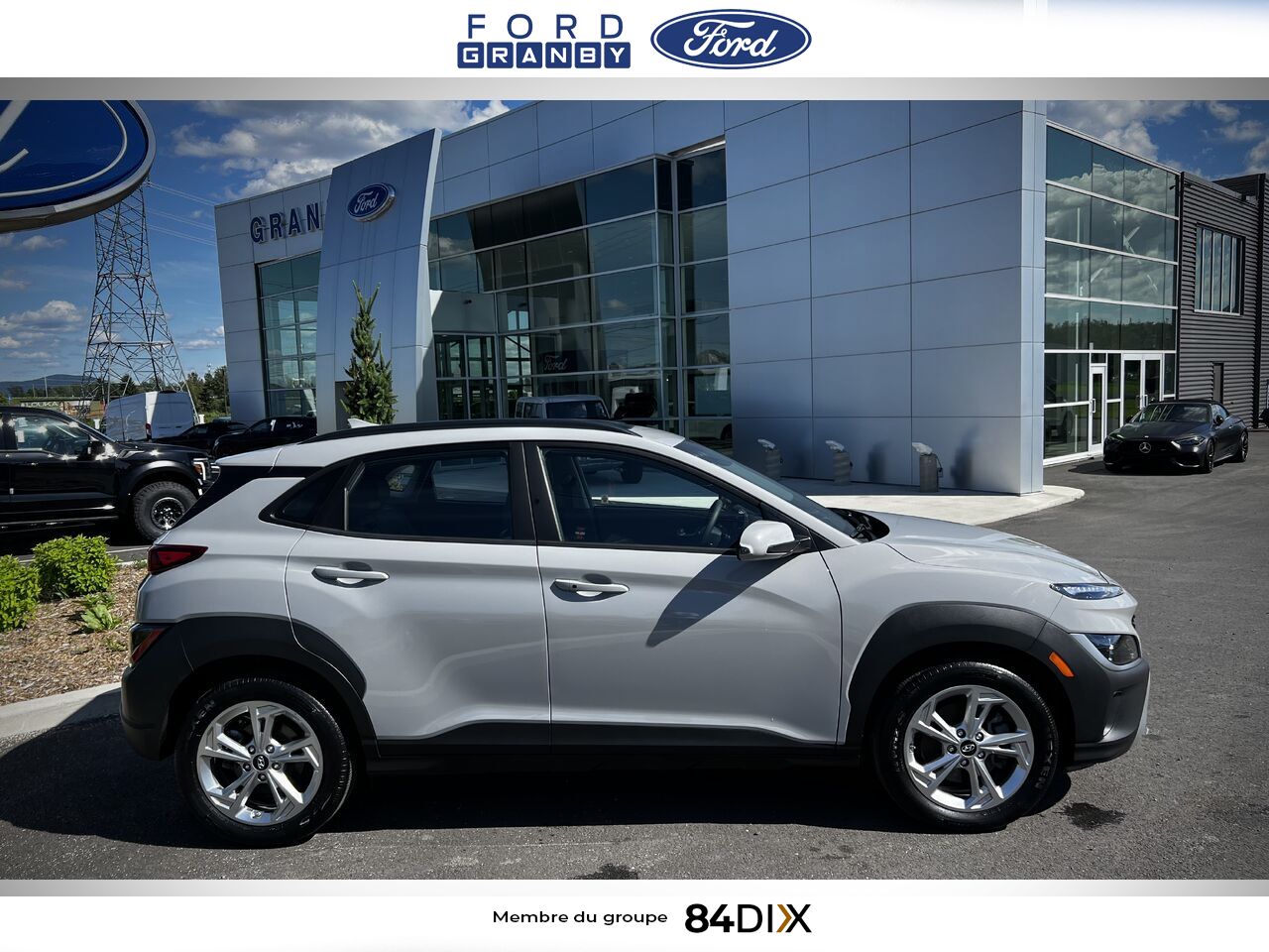 2023 Hyundai Kona Grey Granby - photo #2