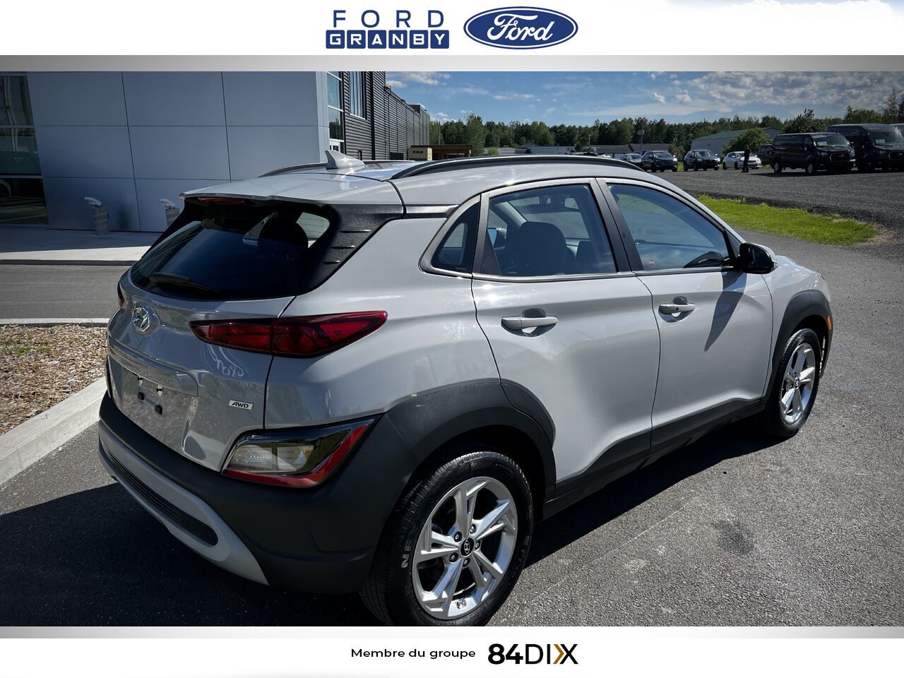 2023 Hyundai Kona Grey Granby - photo #3