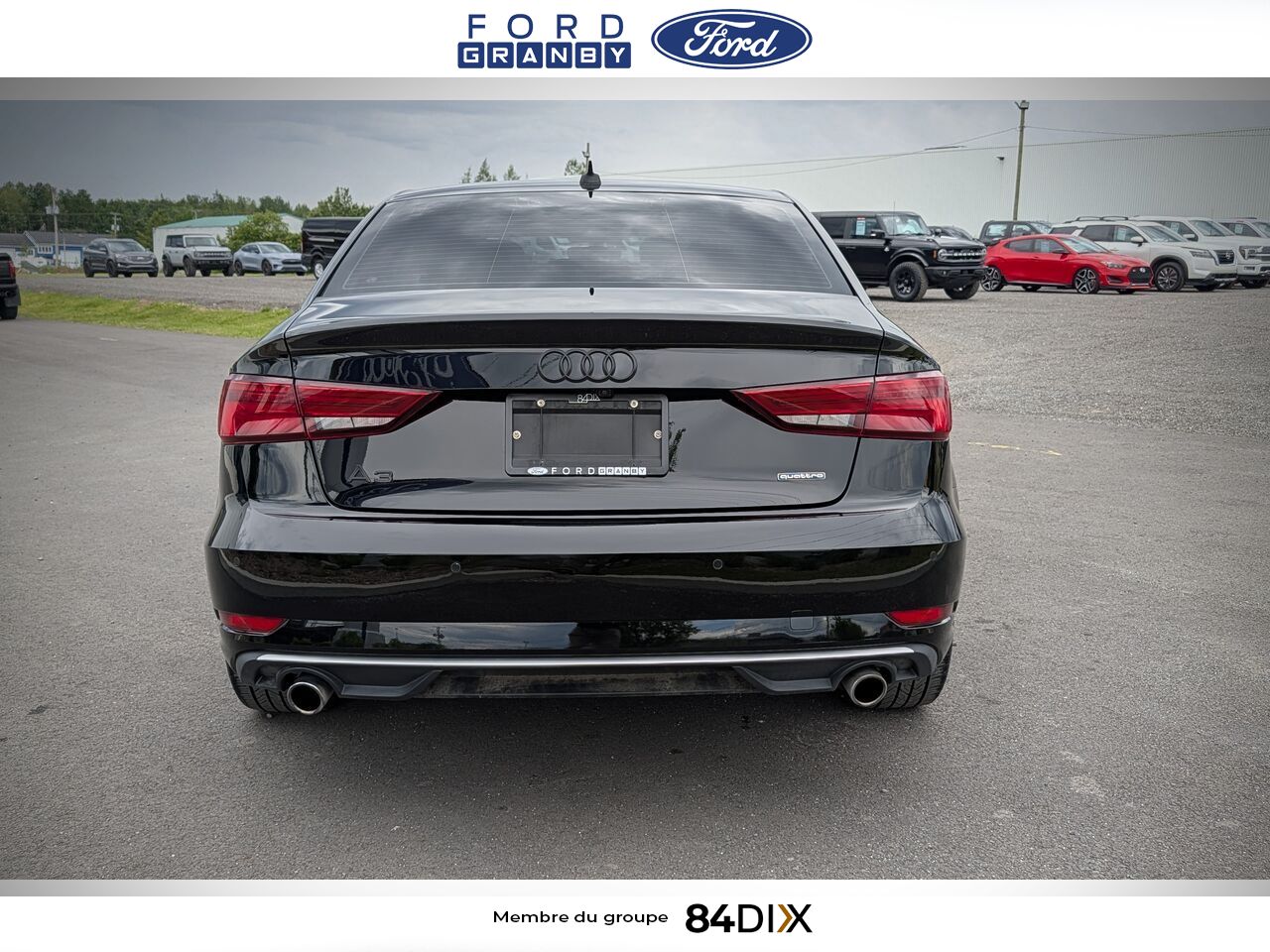 2019 Audi A3 berline Black Granby - photo #5