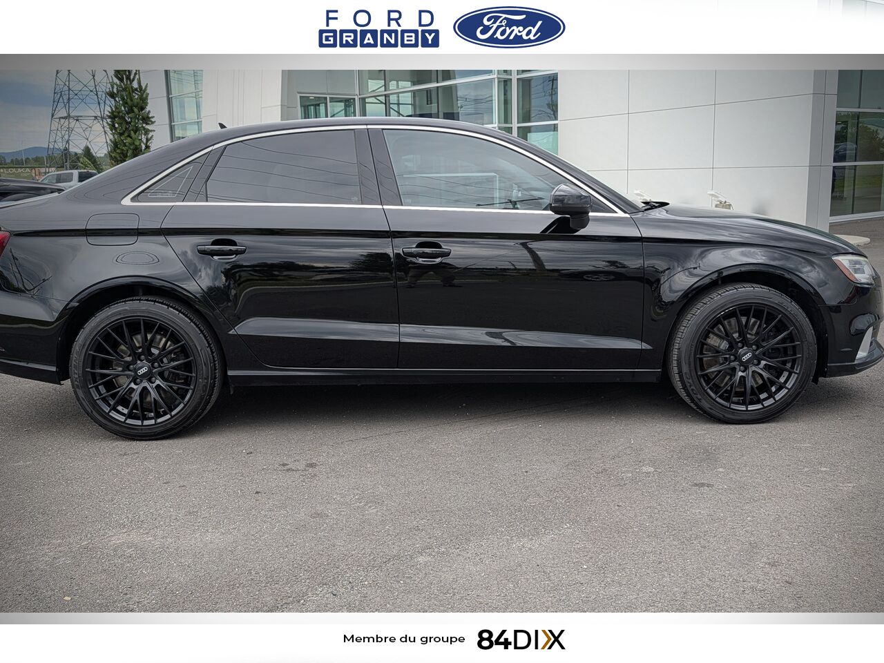 2019 Audi A3 berline Black Granby - photo #7