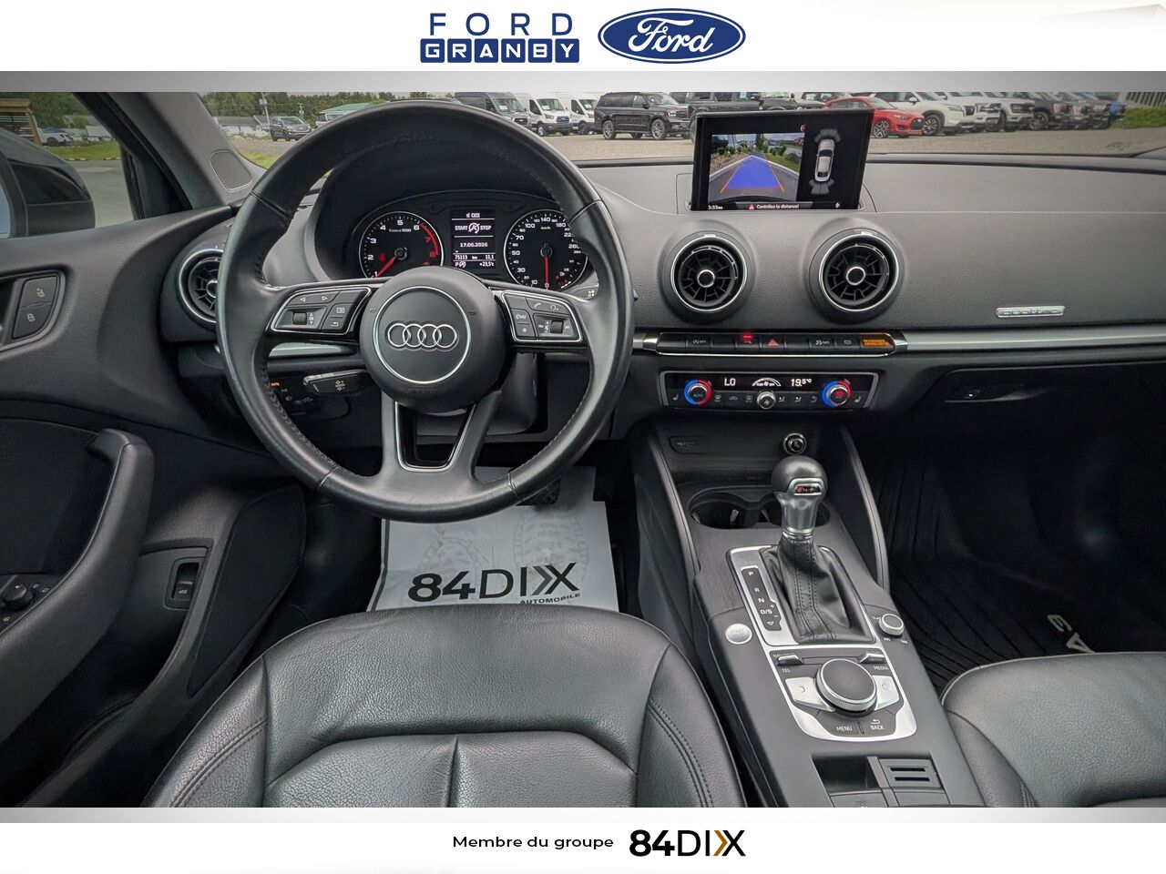 Audi A3 berline 2019 Noir Granby - photo #19