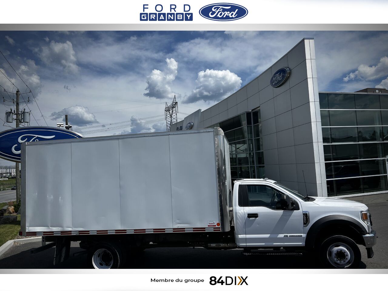 2022 Ford Super Duty F-550 DRW White Granby - photo #1