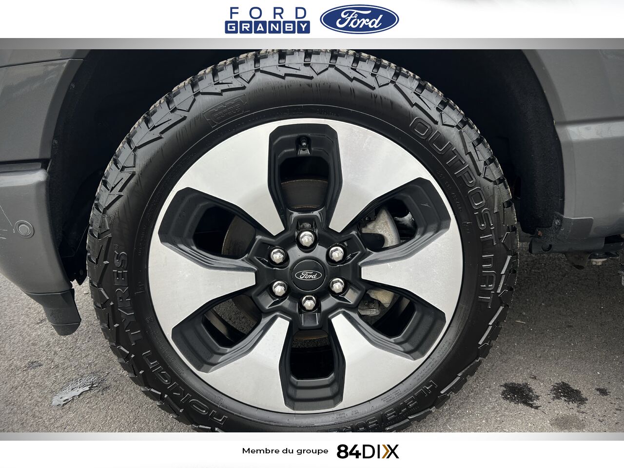 Ford F-150 Lightning 2023 Gris Granby - photo #9
