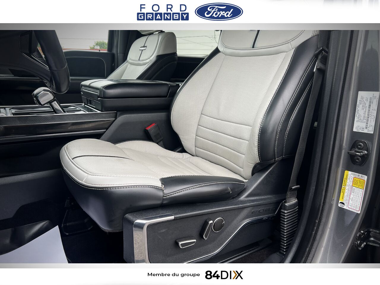 Ford F-150 Lightning 2023 Gris Granby - photo #11