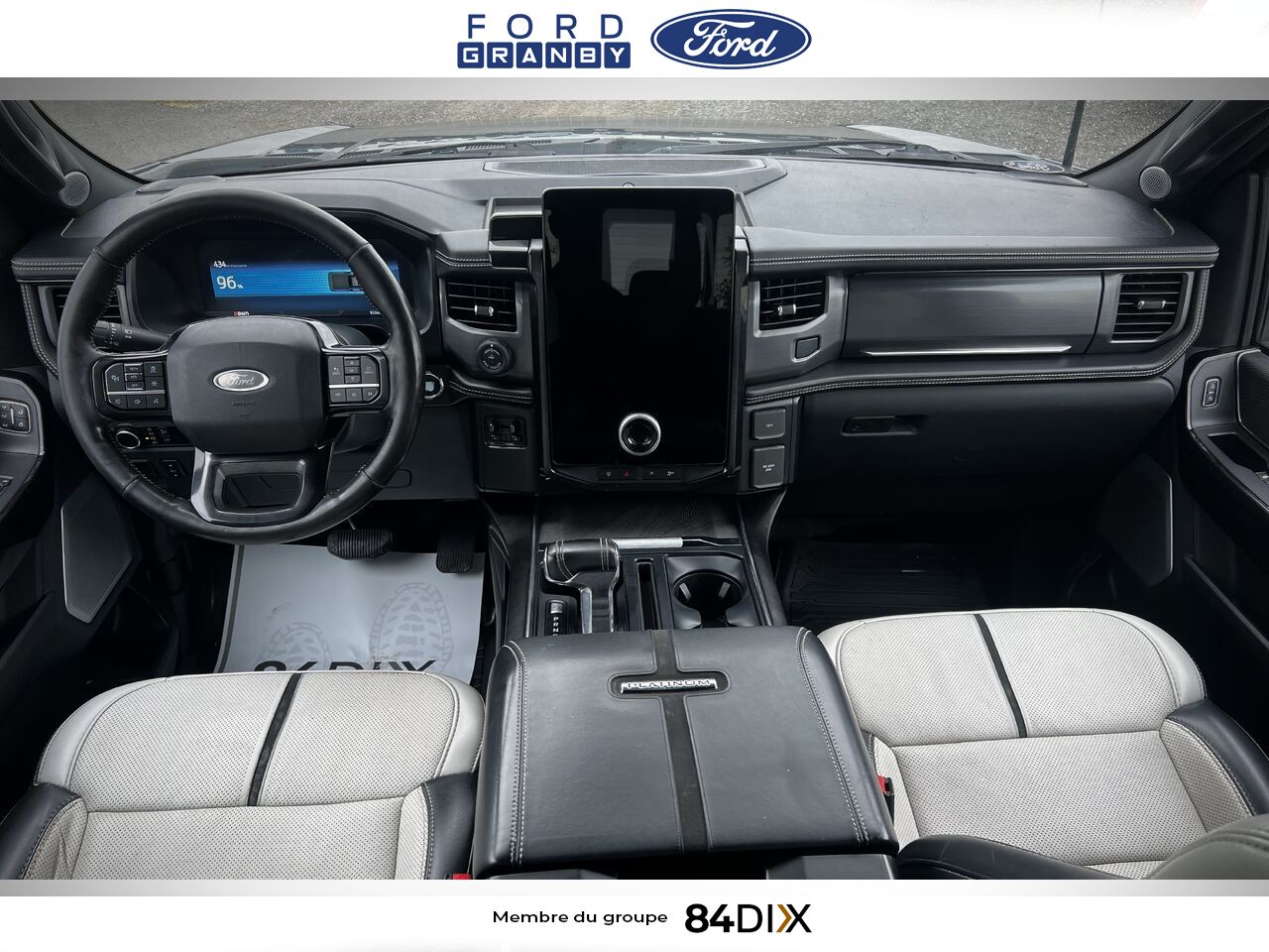 Ford F-150 Lightning 2023 Gris Granby - photo #12