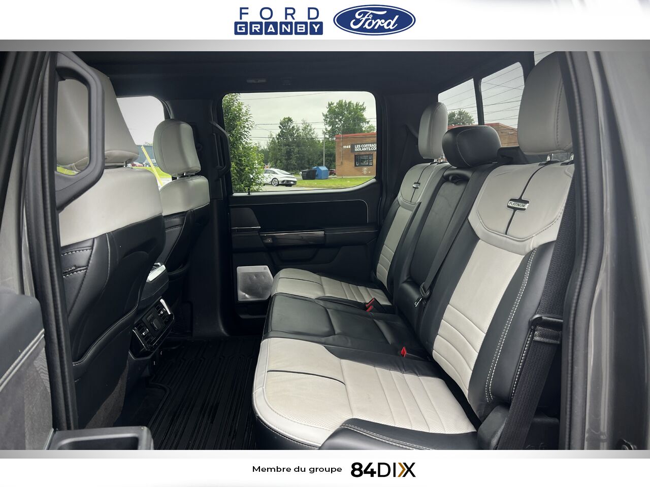 Ford F-150 Lightning 2023 Gris Granby - photo #13