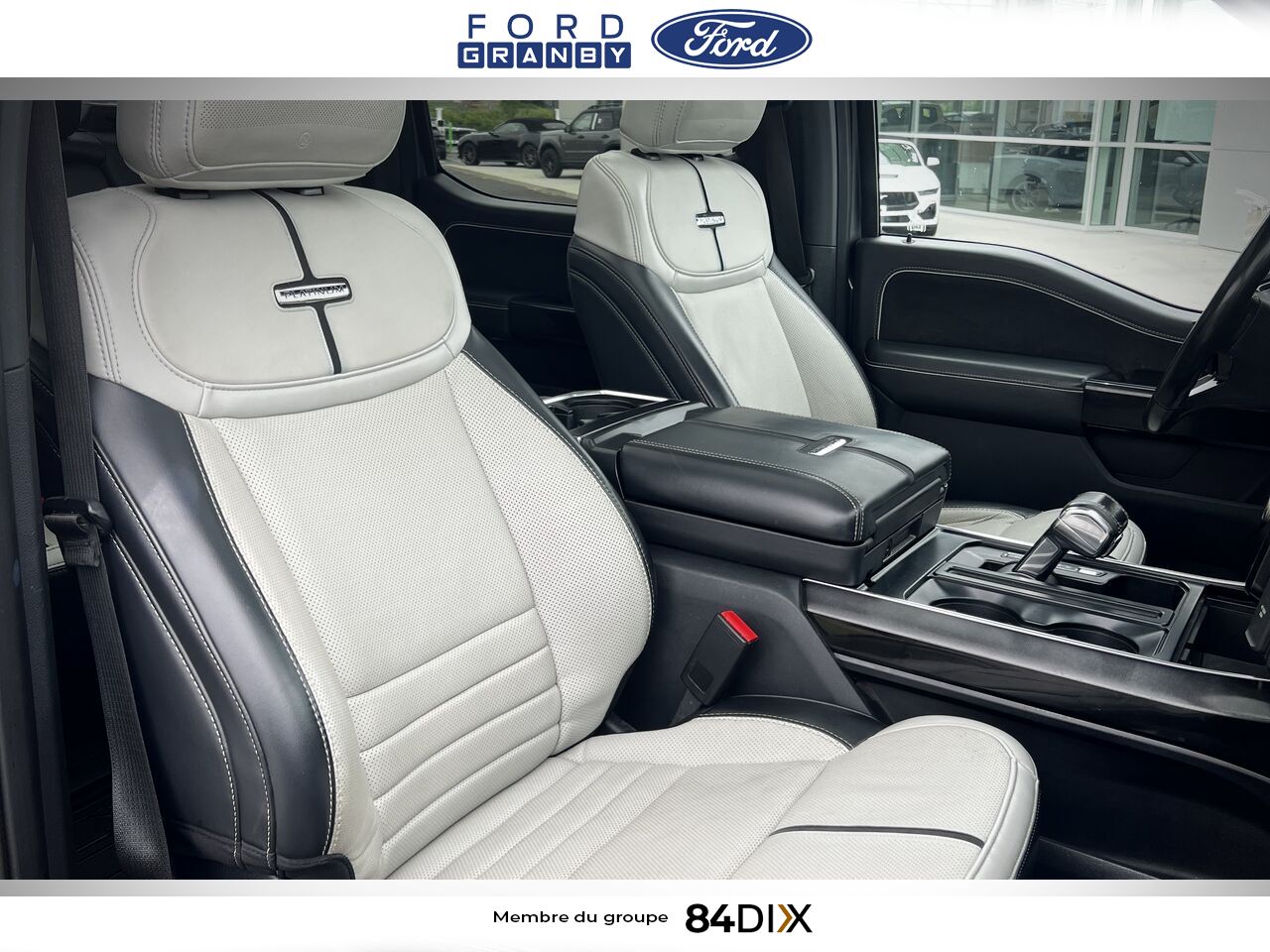 Ford F-150 Lightning 2023 Gris Granby - photo #27