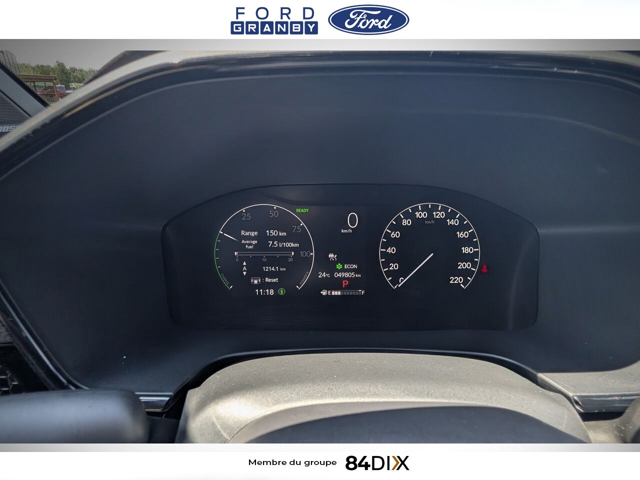 2023 Honda CR-V hybride Black Granby - photo #16