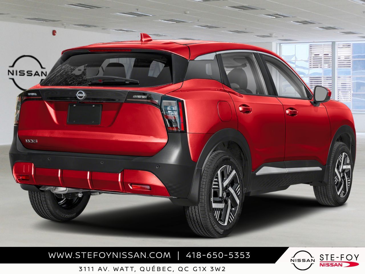 2026 NISSAN Kicks Scarlet Ember Tintcoat Ste-Foy - photo #1