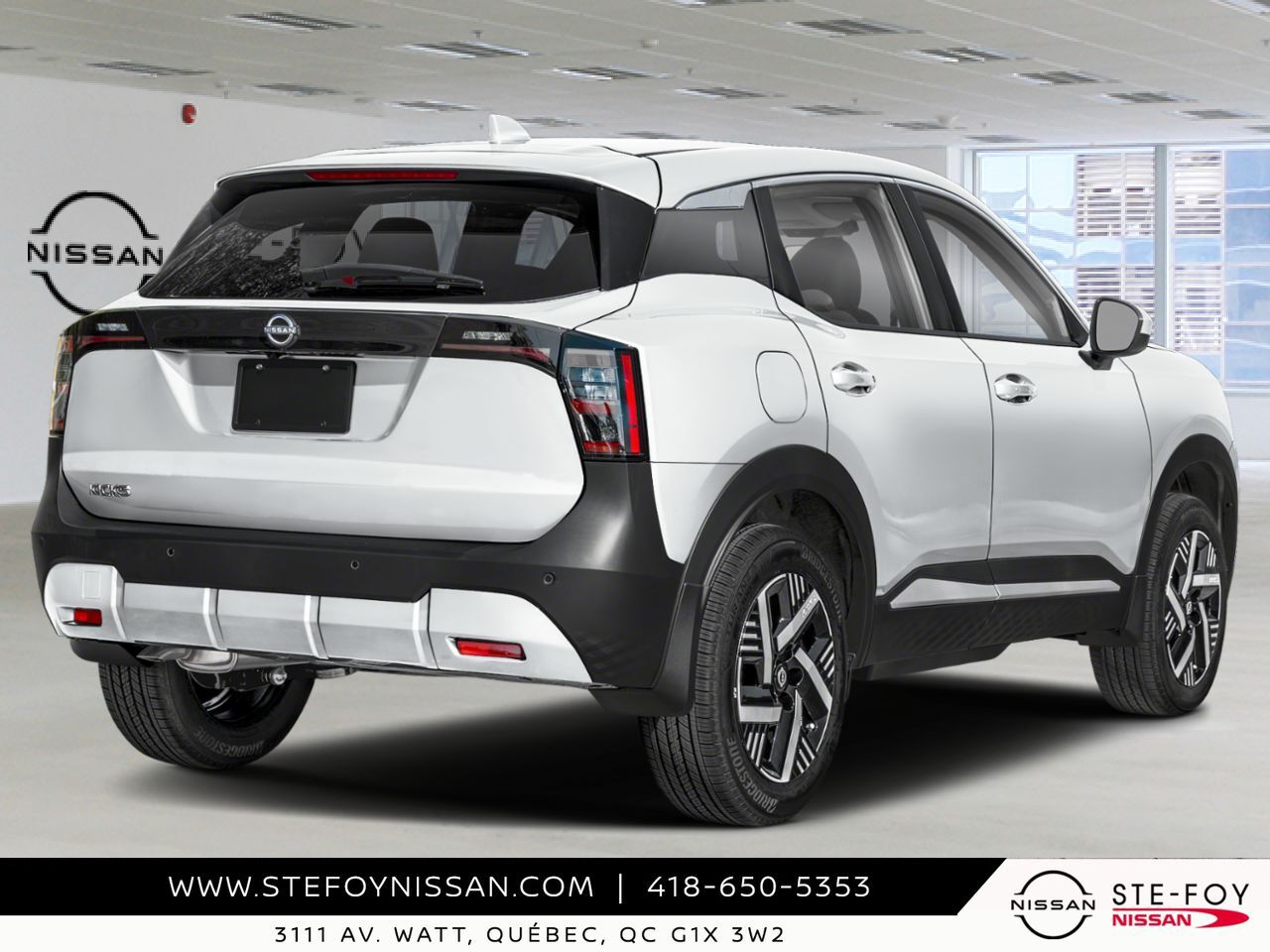 2026 NISSAN Kicks Aspen White TriCoat Ste-Foy - photo #1