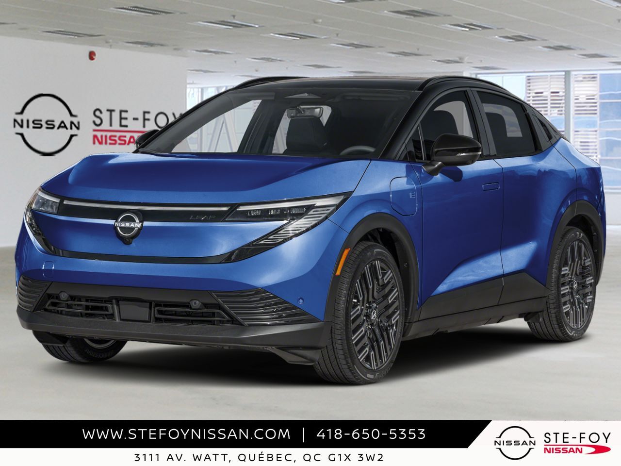 NISSAN LEAF 2026 Bleu oc&eacute;an profond nacr&eacute; Ste-Foy - photo #0