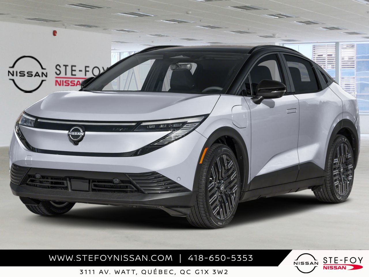 NISSAN LEAF 2026 Gris rocher nacr&eacute;/Noir Ste-Foy - photo #0