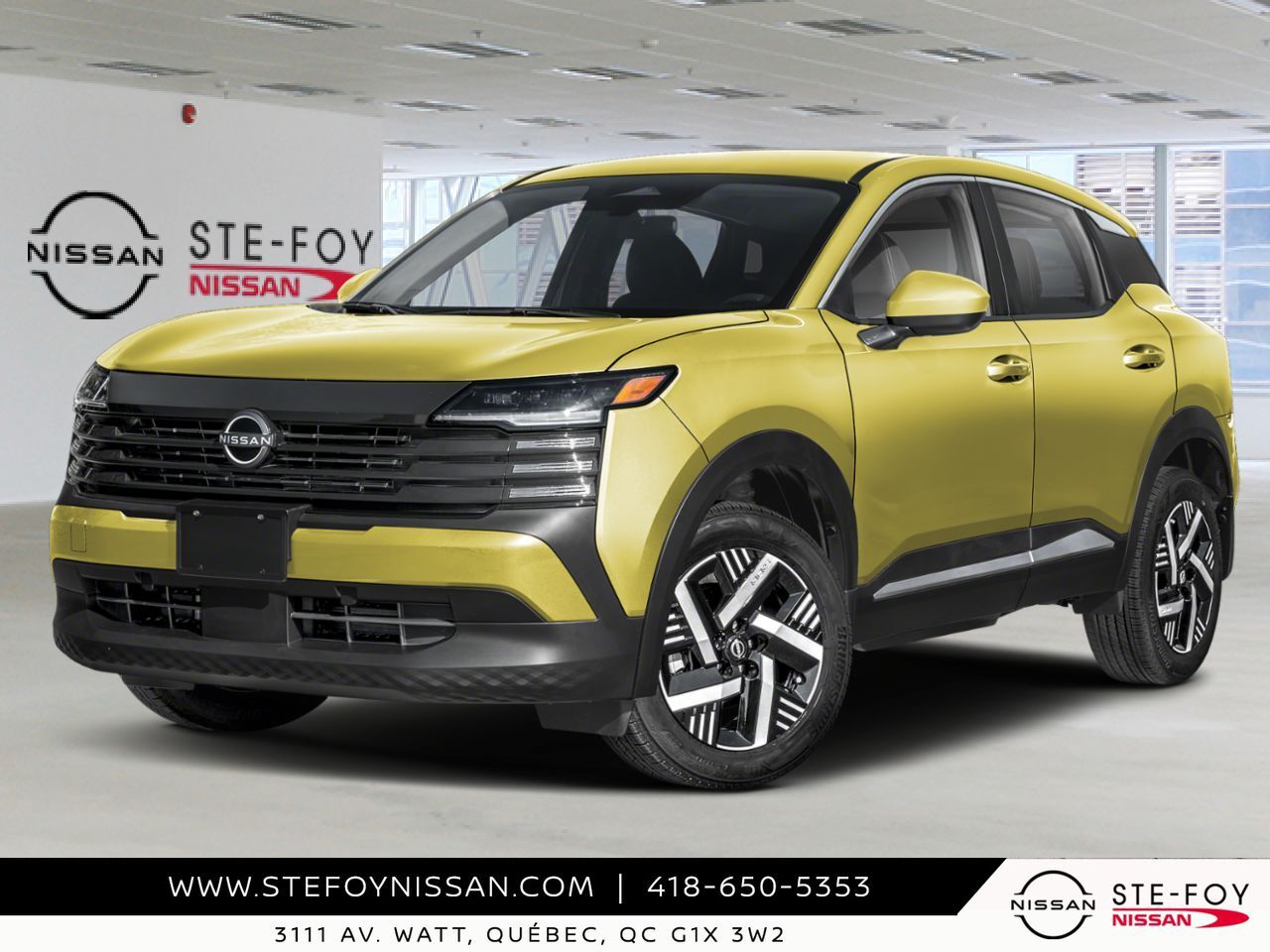 2026 NISSAN Kicks Yuzu Yellow Metallic/Super Black Ste-Foy - photo #0