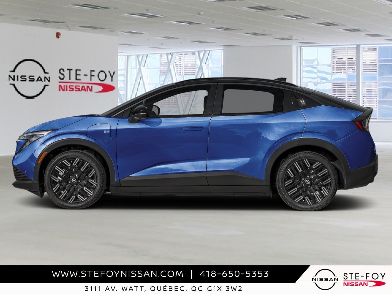 NISSAN LEAF 2026 Bleu oc&eacute;an profond nacr&eacute; Ste-Foy - photo #2