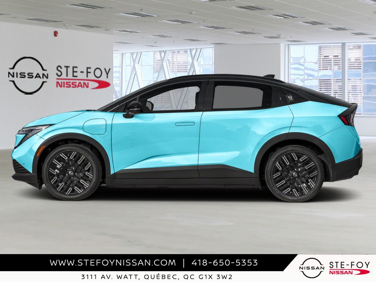 NISSAN LEAF 2026 Bleu turquoise/Noir Ste-Foy - photo #2