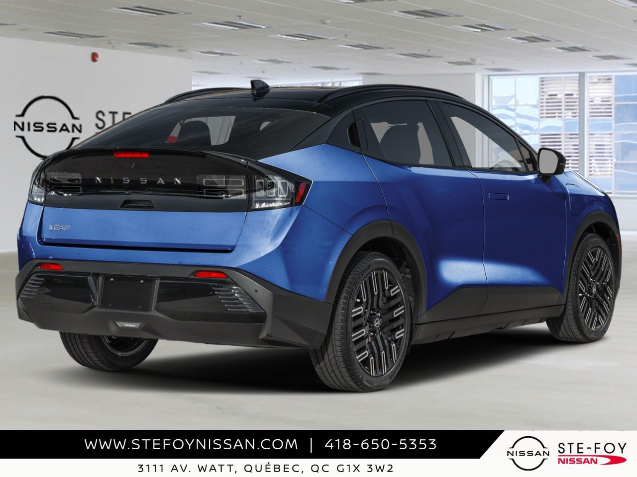NISSAN LEAF 2026 Bleu oc&eacute;an profond nacr&eacute; Ste-Foy - photo #1
