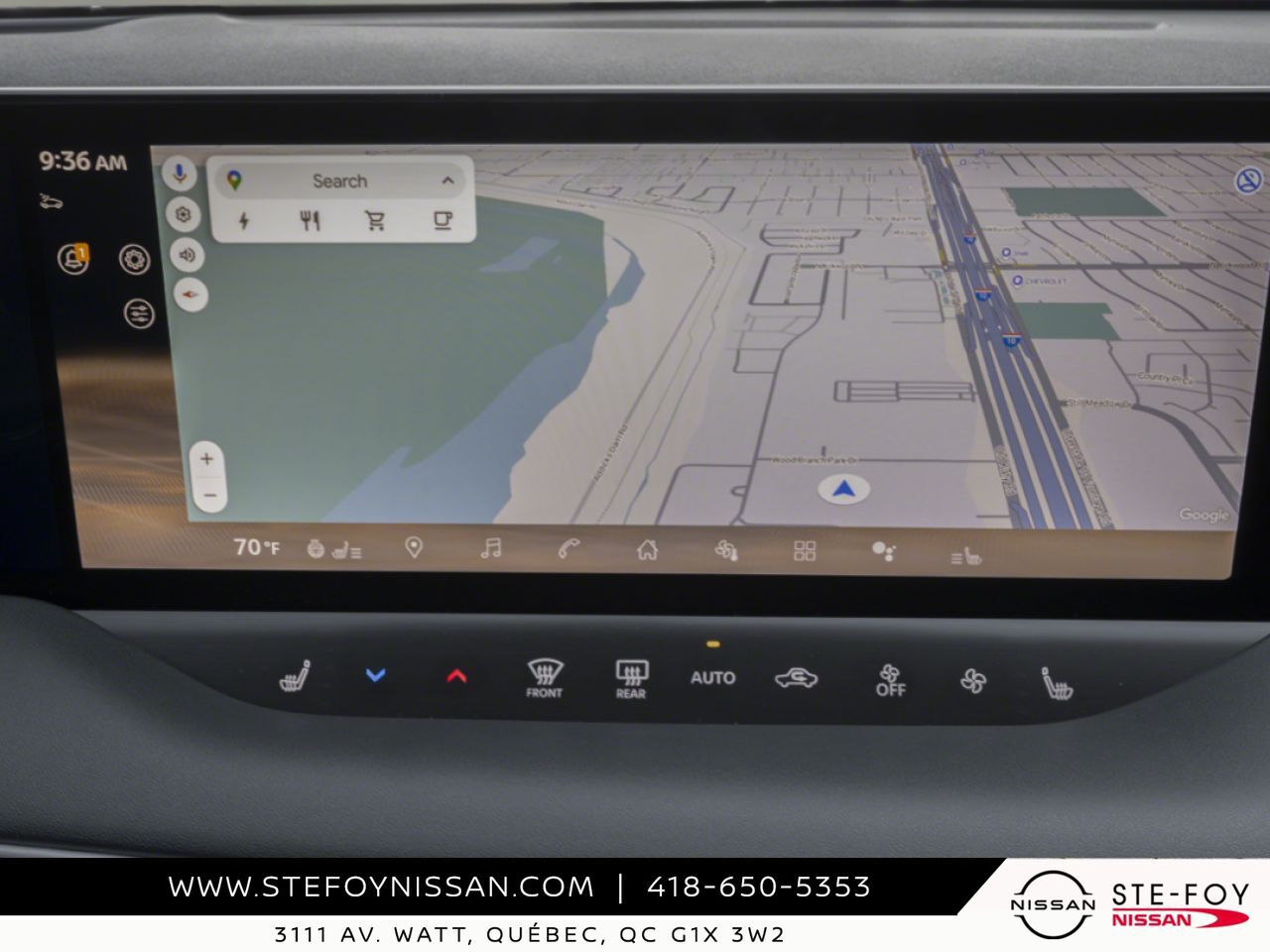 NISSAN LEAF 2026 Bleu oc&eacute;an profond nacr&eacute; Ste-Foy - photo #3