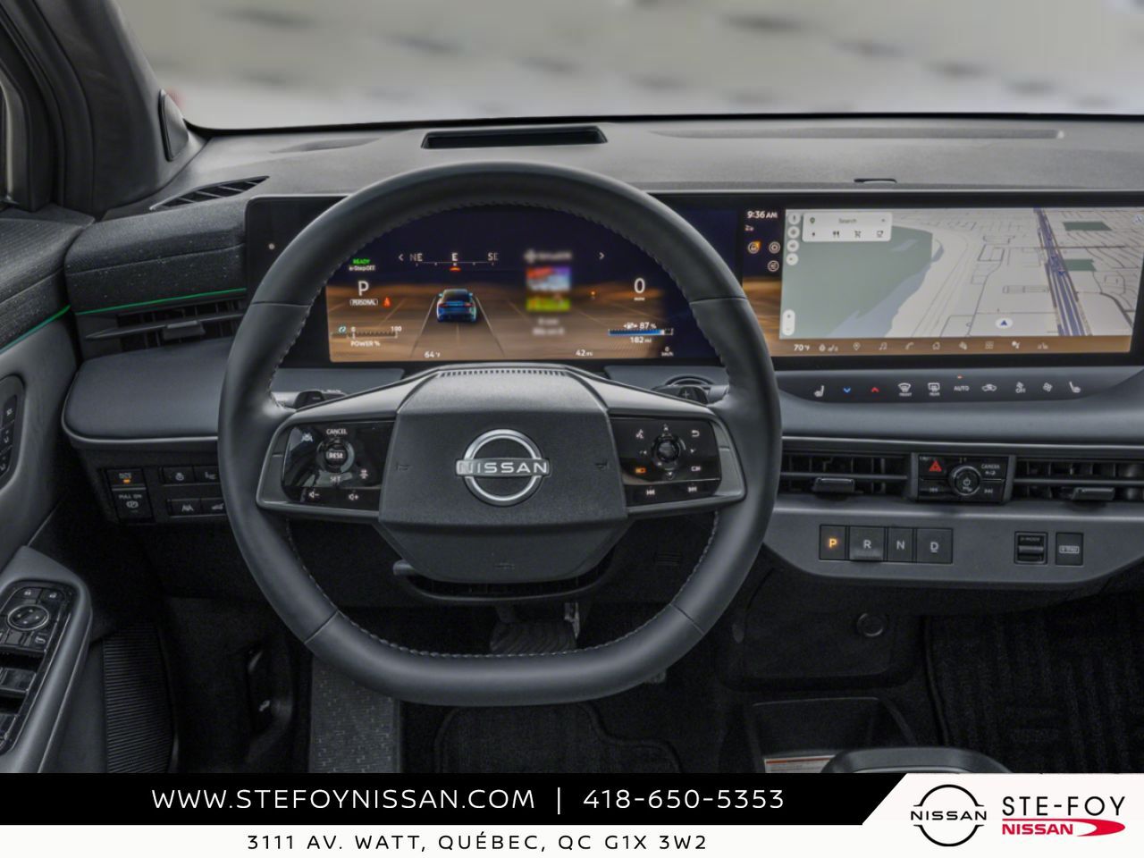 NISSAN LEAF 2026 Bleu oc&eacute;an profond nacr&eacute; Ste-Foy - photo #6
