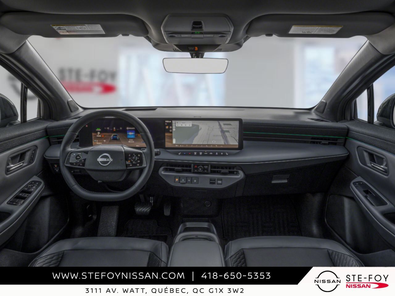 NISSAN LEAF 2026 Bleu oc&eacute;an profond nacr&eacute; Ste-Foy - photo #8