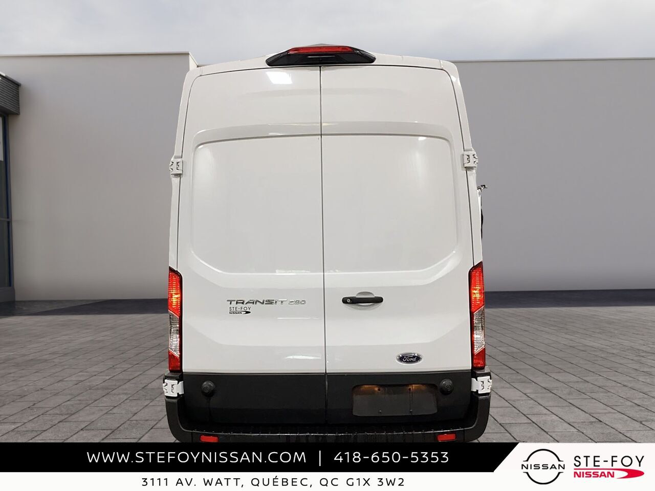 2024 Ford TRANSIT T-250 * TOIT HAUT * LONG * RWD White Ste-Foy - photo #2