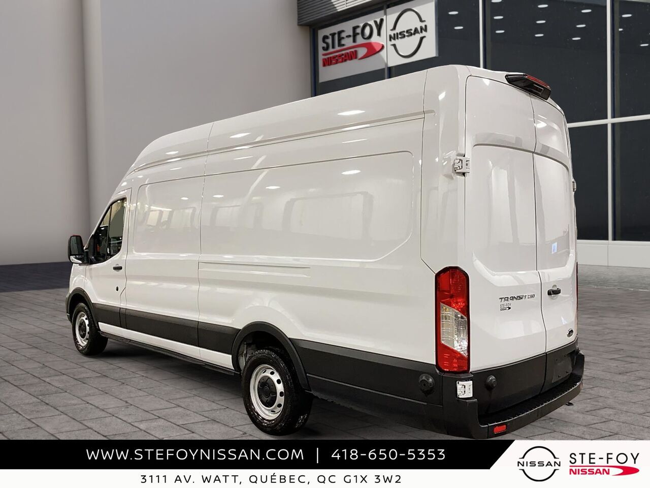 2024 Ford TRANSIT T-250 * TOIT HAUT * LONG * RWD White Ste-Foy - photo #3