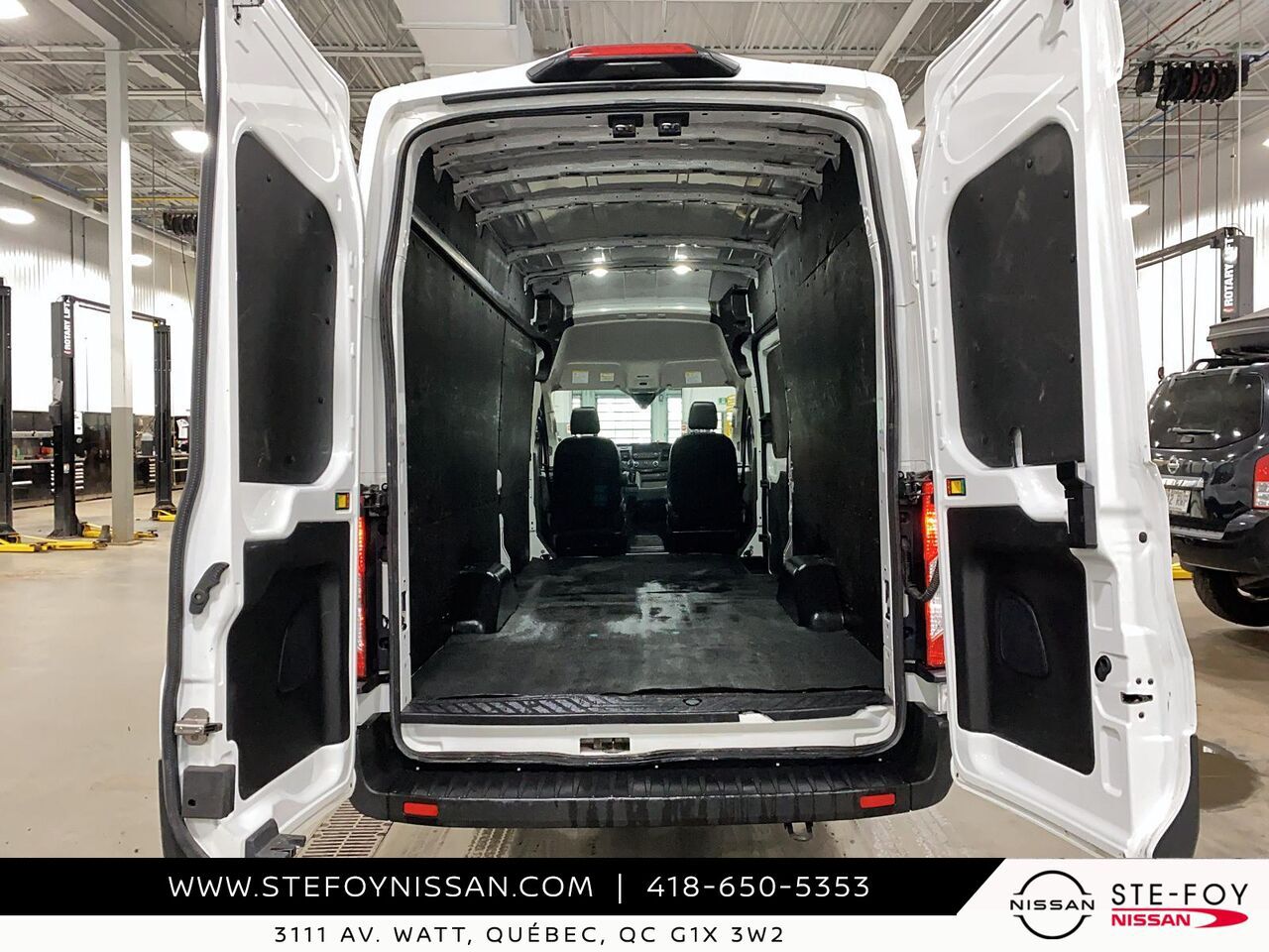 2024 Ford TRANSIT T-250 * TOIT HAUT * LONG * RWD White Ste-Foy - photo #5