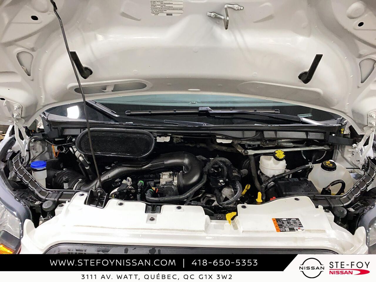 2024 Ford TRANSIT T-250 * TOIT HAUT * LONG * RWD White Ste-Foy - photo #7