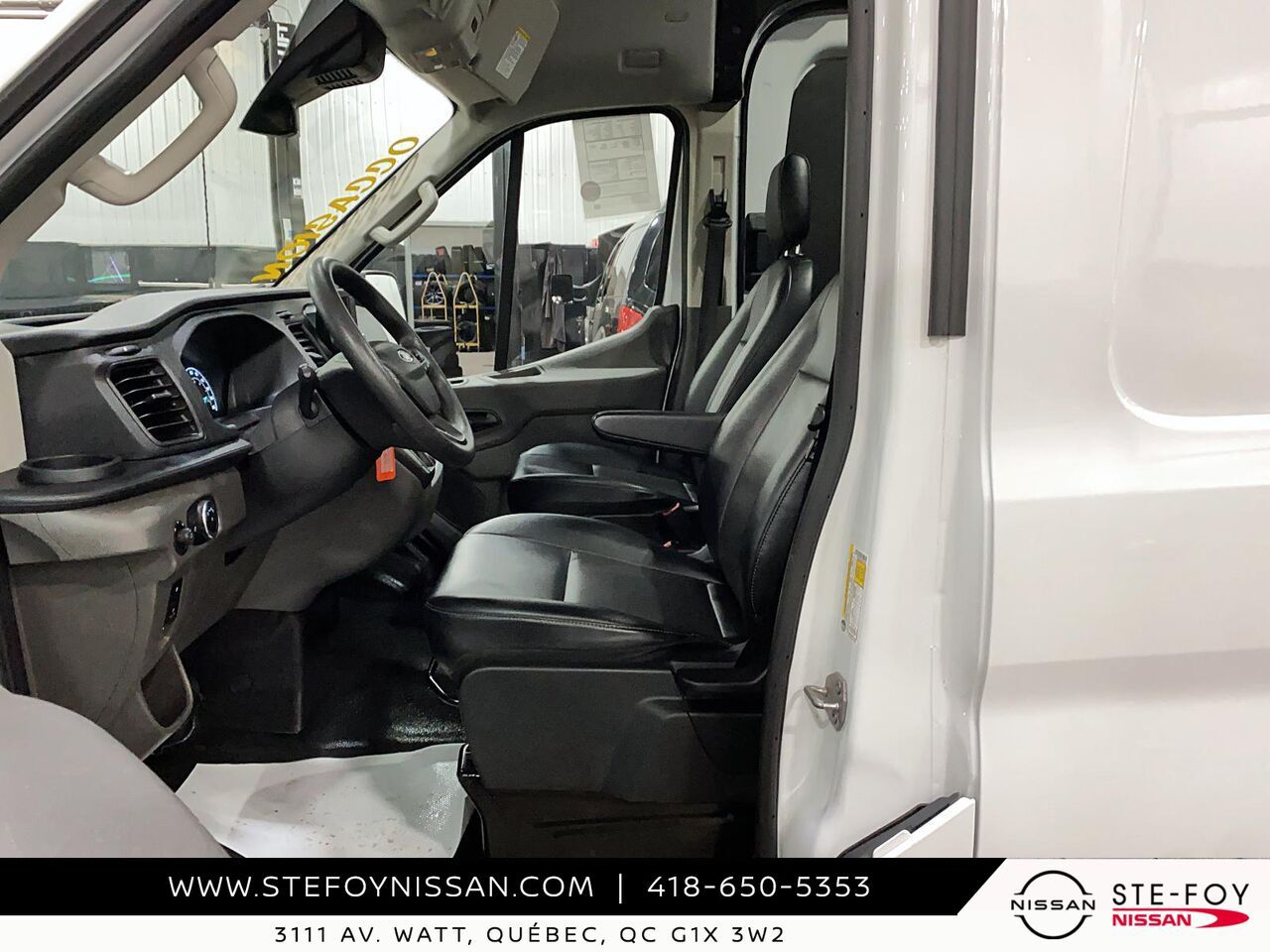 2024 Ford TRANSIT T-250 * TOIT HAUT * LONG * RWD White Ste-Foy - photo #8