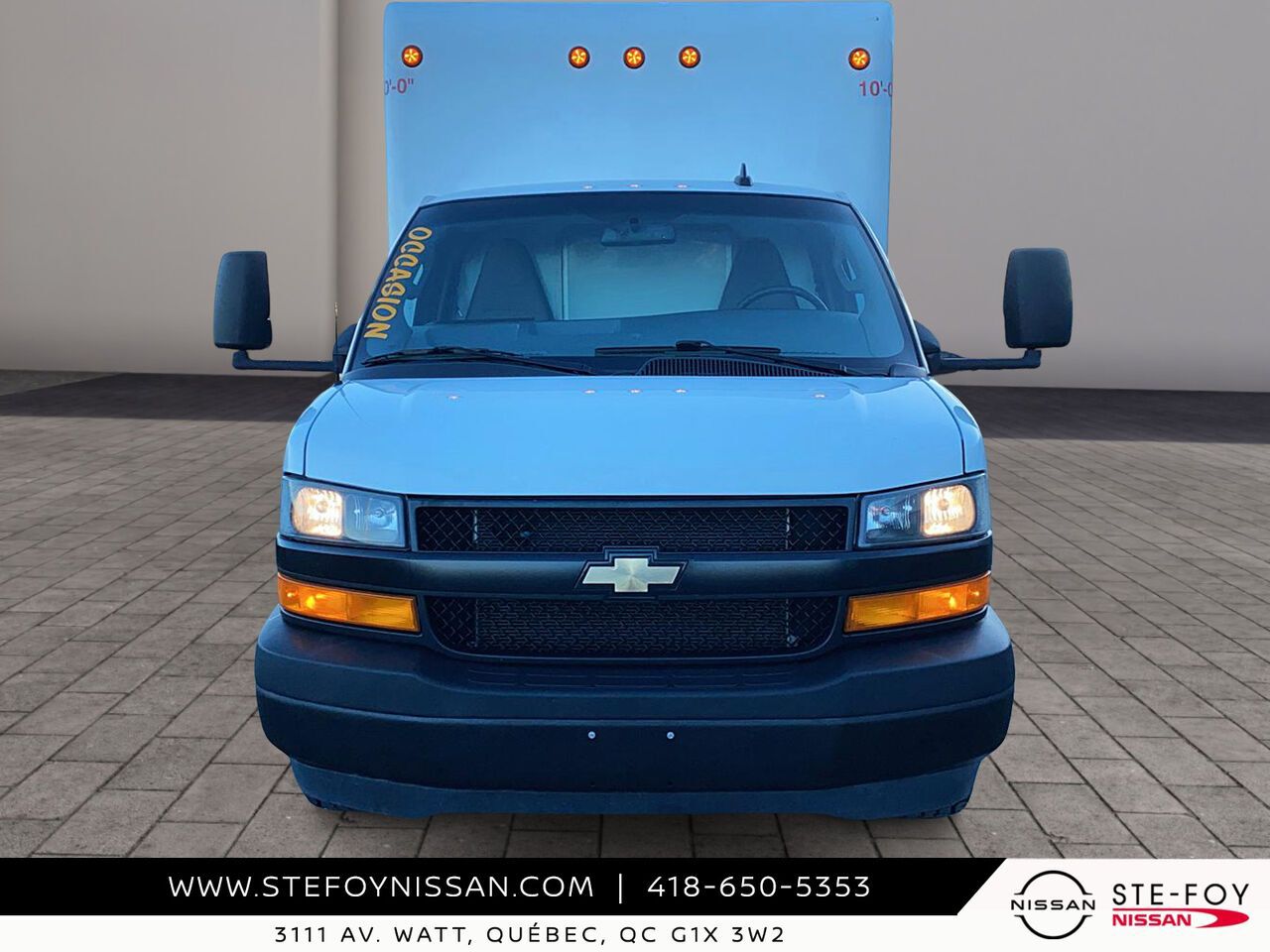 2023 Chevrolet Fourgonnette commerciale tronqu&eacute;e Express White Ste-Foy - photo #1