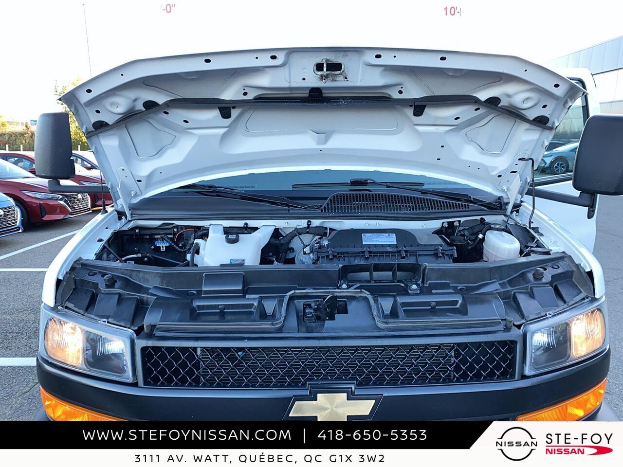 2023 Chevrolet Fourgonnette commerciale tronqu&eacute;e Express White Ste-Foy - photo #7