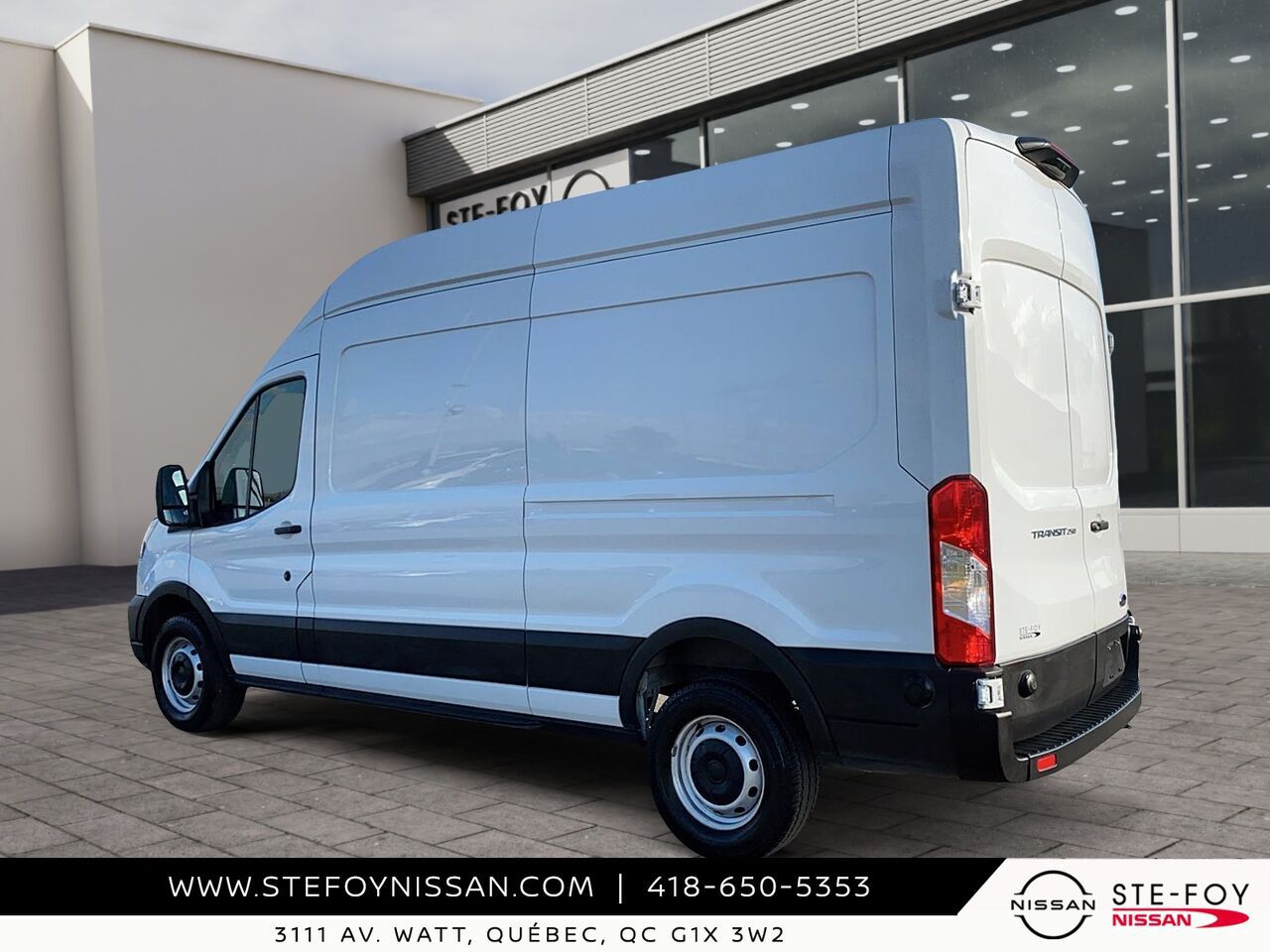 2024 Ford Transit fourgon utilitaire White Ste-Foy - photo #3