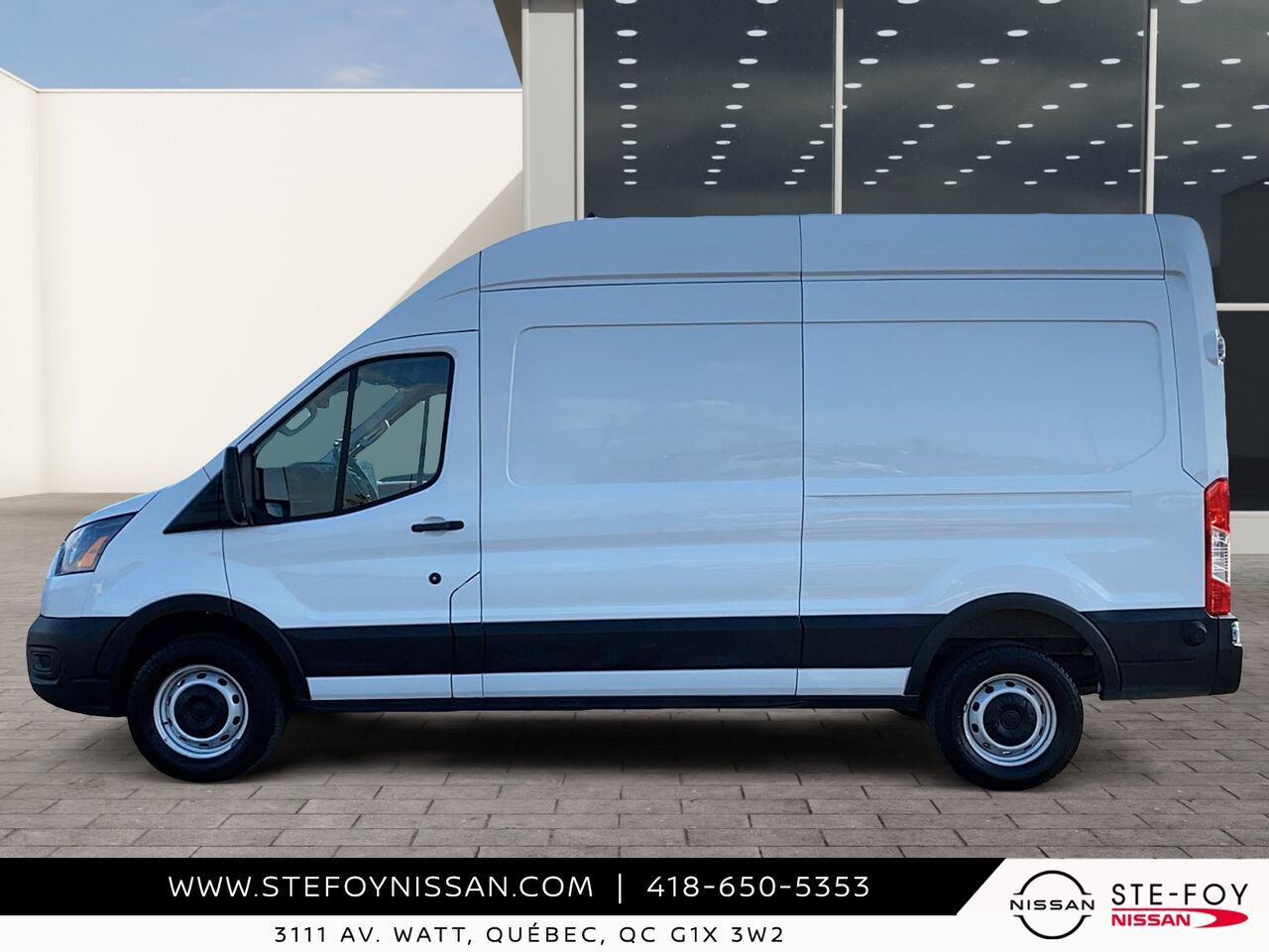 2024 Ford Transit fourgon utilitaire White Ste-Foy - photo #4