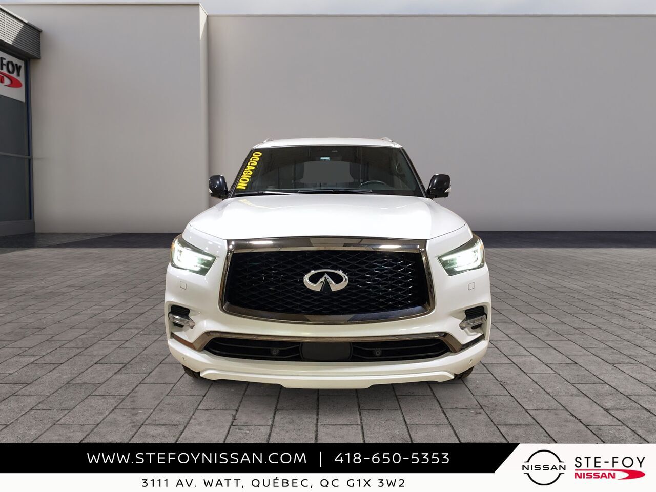 2024 INFINITI QX80 White Ste-Foy - photo #1