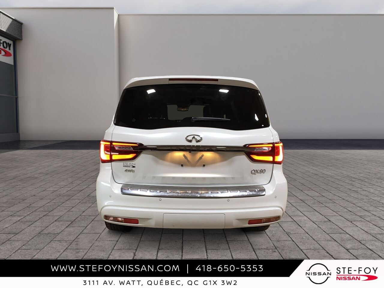 2024 INFINITI QX80 White Ste-Foy - photo #2