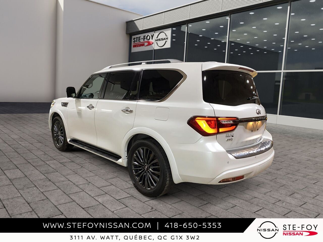 2024 INFINITI QX80 White Ste-Foy - photo #3